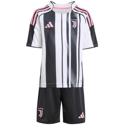 Komplet dla dzieci adidas Juventus 25/26 Home biało-czarny JN5220 98 Adidas