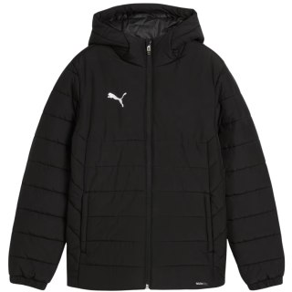Kurtka dla dzieci Puma Team Additions Padded Hooded czarna 659738 03 152cm Puma