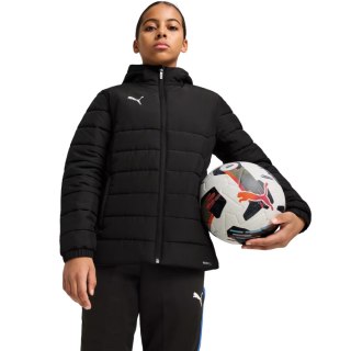 Kurtka dla dzieci Puma Team Additions Padded Hooded czarna 659738 03 164cm Puma