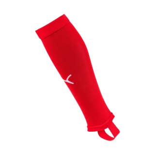 Rękawy piłkarskie Puma Team Liga Stirrup czerwone 703439 01 39-42 Puma