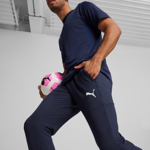 Spodnie męskie Puma Team Goal Slim Training granatowe 659037 06 S Puma