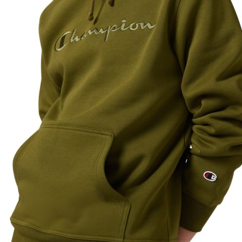 Bluza męska Champion Hooded Sweatshirt oliwkowa 220271 GS585 L Champion