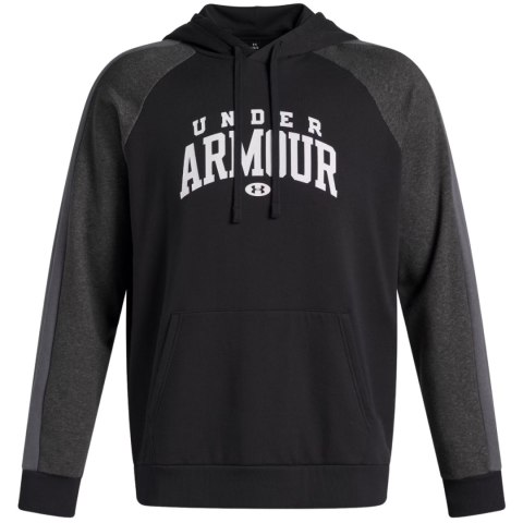 Bluza męska Under Armour Rival Fleece Colorblock Hoodie czarna 6003958 001 L Under Armour