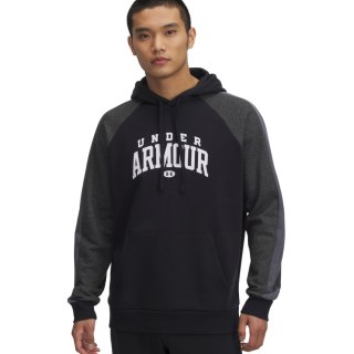 Bluza męska Under Armour Rival Fleece Colorblock Hoodie czarna 6003958 001 XL Under Armour