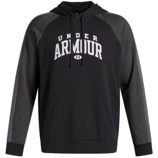 Bluza męska Under Armour Rival Fleece Colorblock Hoodie czarna 6003958 001 XL Under Armour