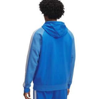 Bluza męska Under Armour Rival Fleece Colorblock Hoodie niebieska 6003958 402 M Under Armour