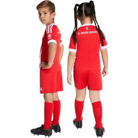 Komplet sportowy dla dzieci adidas FC Bayern 25/26 Home czerwony JN8510 104cm Adidas