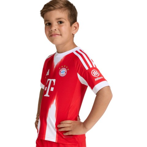 Komplet sportowy dla dzieci adidas FC Bayern 25/26 Home czerwony JN8510 104cm Adidas