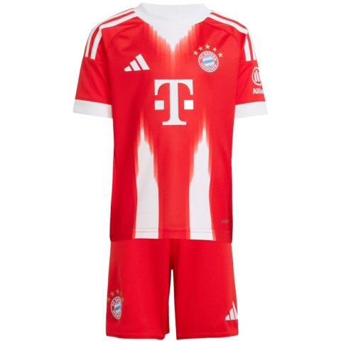 Komplet sportowy dla dzieci adidas FC Bayern 25/26 Home czerwony JN8510 92cm Adidas