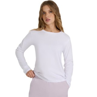 Koszulka damska 4F longsleeve F431 biała 4FWMM00TLONF431 10S XL 4F