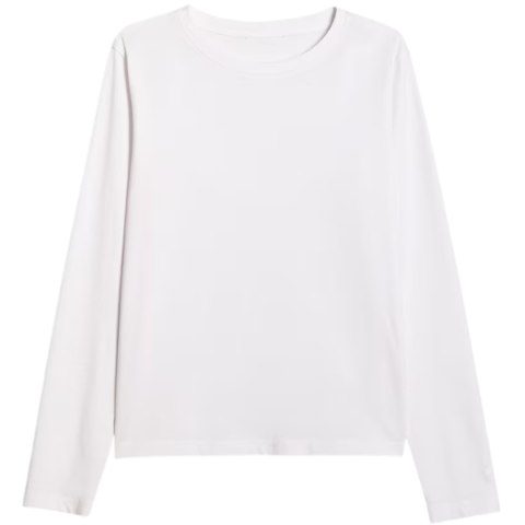 Koszulka damska 4F longsleeve F431 biała 4FWMM00TLONF431 10S XL 4F