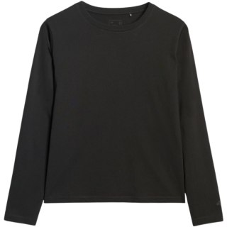 Koszulka damska 4F longsleeve F431 głęboka czerń 4FWMM00TLONF431 20S XL 4F