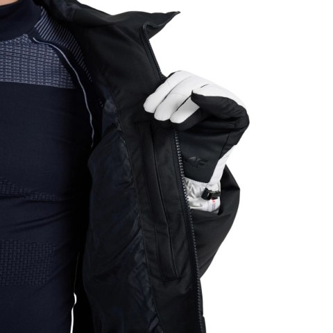 Kurtka narciarska męska 4F M0788 głęboka czerń 4FWAW25TTJAM0788 20S XL 4F