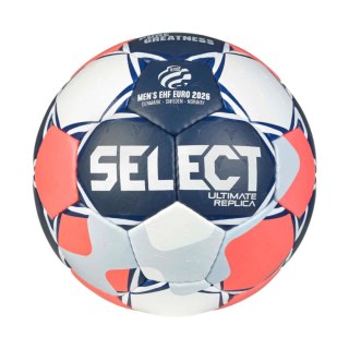 Piłka ręczna Select Ultimate Euro Man 3 v26 Replica biało-granatowo-pomarańczowa 13593 3 Select