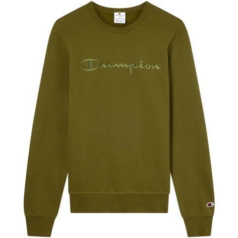 Bluza męska Champion Crewneck Sweatshirt oliwkowa 220272 GS585 2XL Champion