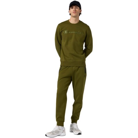 Bluza męska Champion Crewneck Sweatshirt oliwkowa 220272 GS585 2XL Champion