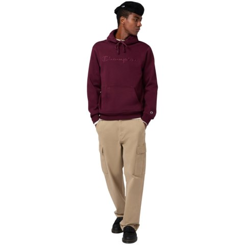 Bluza męska Champion Hooded Sweatshirt bordowa 220271 RS522 L Champion