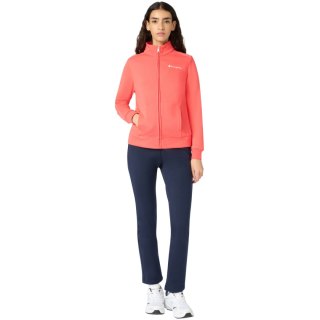 Dres damski Champion Full Zip Suit pomarańczowo-granatowy 118289 RS073 S Champion