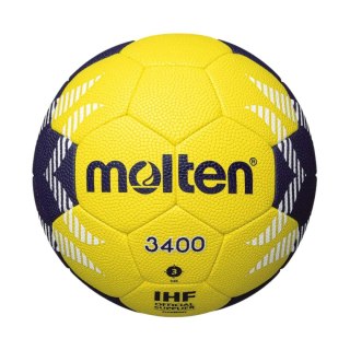 Piłka ręczna Molten H3A3400 YN żółto-granatowa 3 Molten