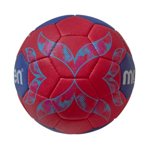 Piłka ręczna Molten IHF Approved Pro Official World Cup 2025 czerwono-niebieska H2A5000-W5Z 2 Molten