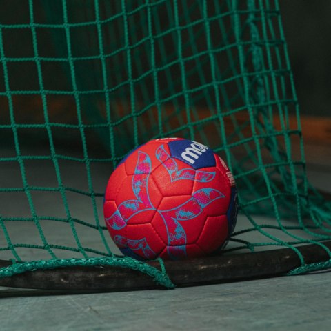Piłka ręczna Molten IHF Approved Pro Official World Cup 2025 czerwono-niebieska H2A5000-W5Z 2 Molten