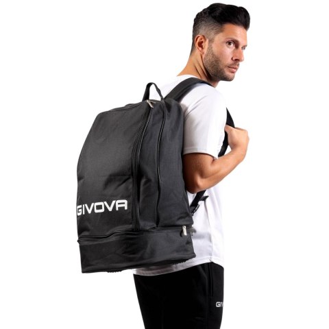 Plecak Givova Zaino Sport Big z usztywnianym dnem czarny B007-0010-UNICA Givova
