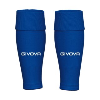 Rękawy piłkarskie Givova Calza Tubolare niebieskie C063-0002 Senior Givova