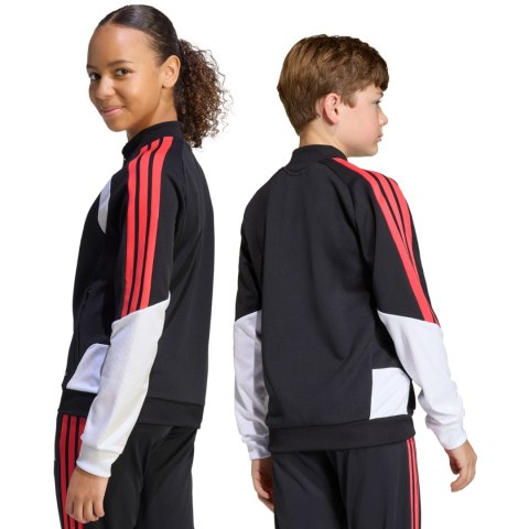 Bluza dla dzieci adidas Tiro 26 Competition Training czarno-biało-czerwona KC3791 128cm Adidas