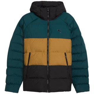 Kurtka męska Puma Mono Hooded zielono-brązowo-czarna 688367 75 M Puma