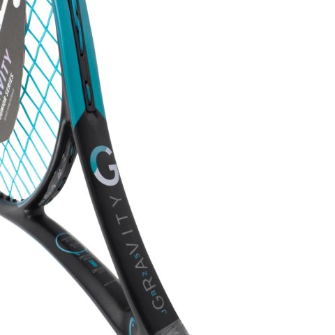 Rakieta do tenisa ziemnego Head IG Gravity Jr 25 3 7/8 czarno-niebieska 231215 SC07 Head