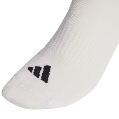 Skarpety adidas 3-Stripes Cushioned Sportswear Crew 3 pair biało-czarne JZ0532 37-39 Adidas