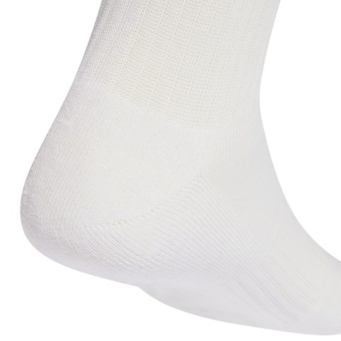 Skarpety adidas 3-Stripes Cushioned Sportswear Crew 3 pair biało-czarne JZ0532 43-45 Adidas