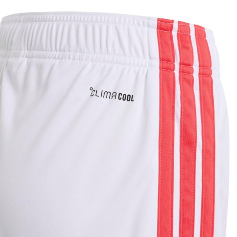 Spodenki dla dzieci adidas Tiro 26 League biało-czerwone KR0364 164cm Adidas