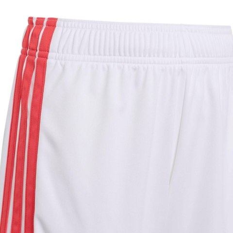Spodenki dla dzieci adidas Tiro 26 League biało-czerwone KR0364 164cm Adidas