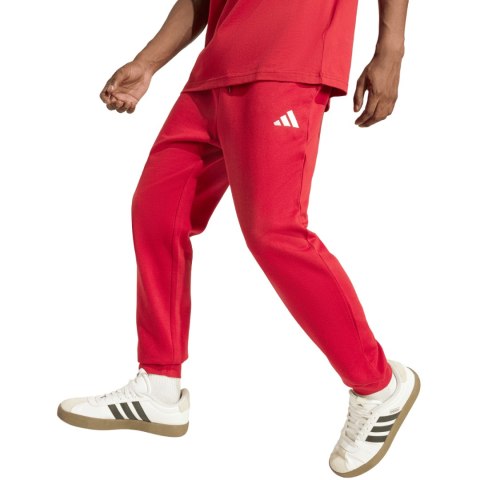 Spodnie męskie adidas Essentials Feelcozy czerwone KC0915 L Adidas