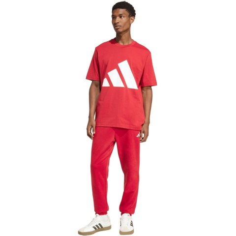Spodnie męskie adidas Essentials Feelcozy czerwone KC0915 M Adidas