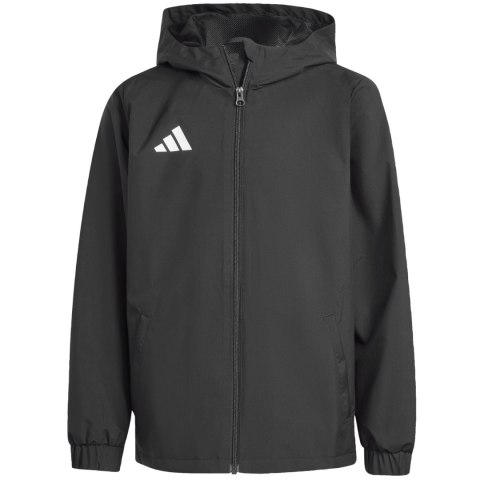 Kurtka dla dzieci adidas Entrada 26 All Weather czarna JZ9104 128cm Adidas teamwear