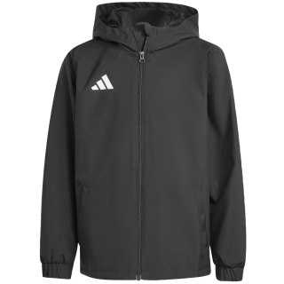Kurtka dla dzieci adidas Entrada 26 All Weather czarna JZ9104 140cm Adidas teamwear