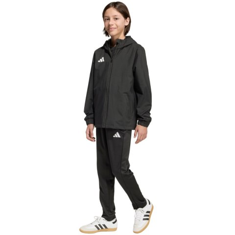 Kurtka dla dzieci adidas Entrada 26 All Weather czarna JZ9104 152cm Adidas teamwear