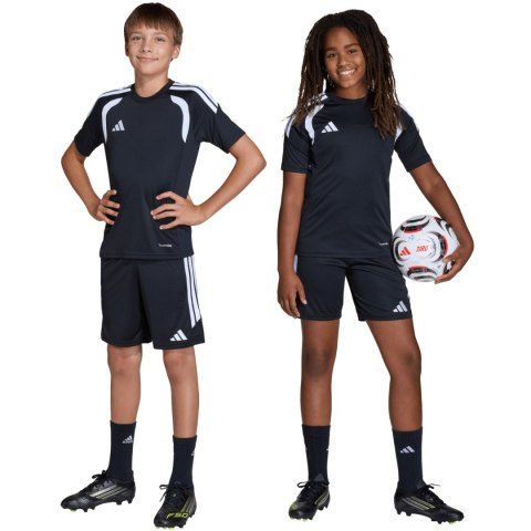 Spodenki dla dzieci adidas Tiro 26 League Training czarno-białe JY7147 140cm Adidas teamwear