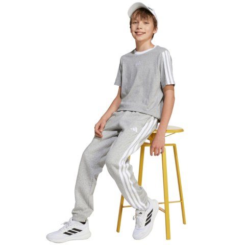 Spodnie dla dzieci adidas Essentials jasnoszare JY4995 152cm Adidas