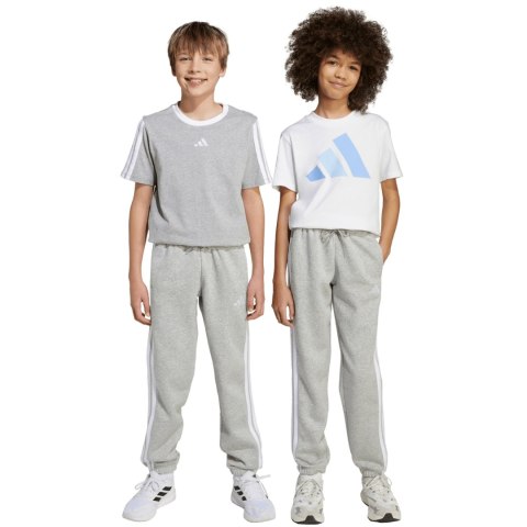 Spodnie dla dzieci adidas Essentials jasnoszare JY4995 164cm Adidas