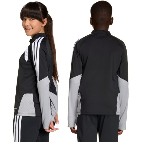 Bluza dla dzieci adidas Tiro 26 Competition Training Top czarno-szara KA7572 140cm Adidas teamwear