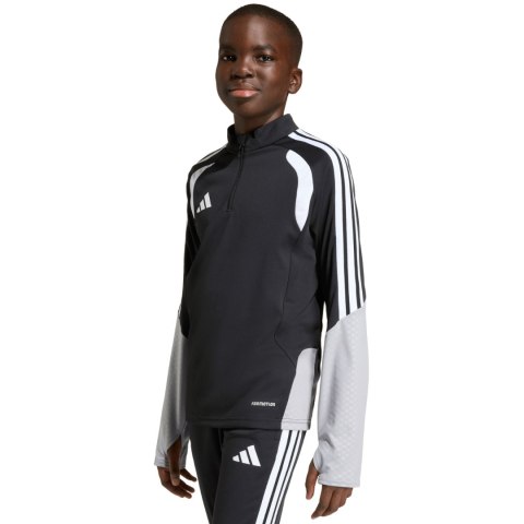 Bluza dla dzieci adidas Tiro 26 Competition Training Top czarno-szara KA7572 152cm Adidas teamwear