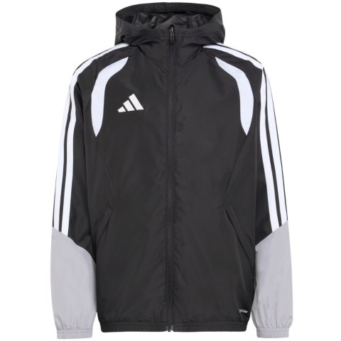 Kurtka dla dzieci adidas Tiro 26 Competition All Weather czarna KB0156 152cm Adidas teamwear