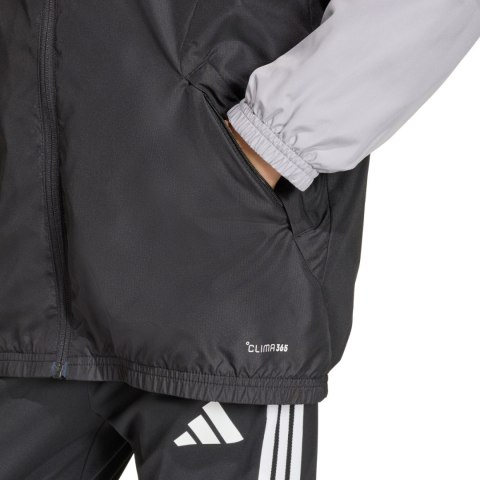 Kurtka dla dzieci adidas Tiro 26 Competition All Weather czarna KB0156 152cm Adidas teamwear