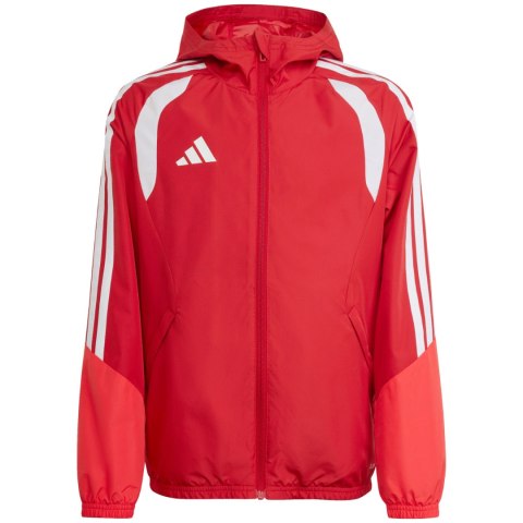 Kurtka dla dzieci adidas Tiro 26 Competition All Weather czerwona KB0155 152cm Adidas teamwear