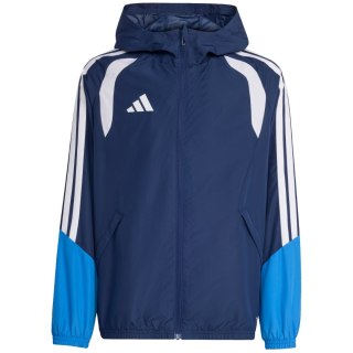 Kurtka dla dzieci adidas Tiro 26 Competition All Weather niebieska JL7300 128cm Adidas teamwear