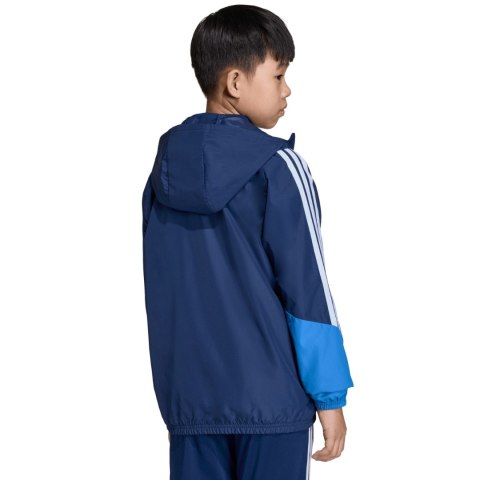Kurtka dla dzieci adidas Tiro 26 Competition All Weather niebieska JL7300 128cm Adidas teamwear