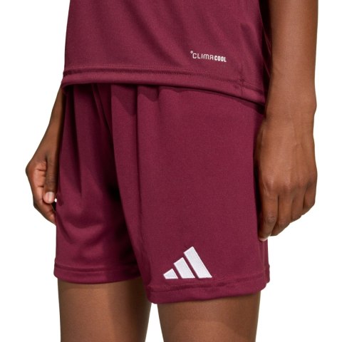 Spodenki dla dzieci adidas Entrada 26 bordowe JZ6527 140cm Adidas teamwear